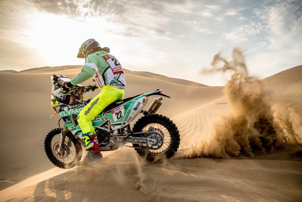 Ondřej Klymčiw na Rallye Dakar