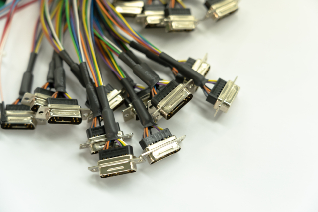 Electric,cable,with,d sub,attached